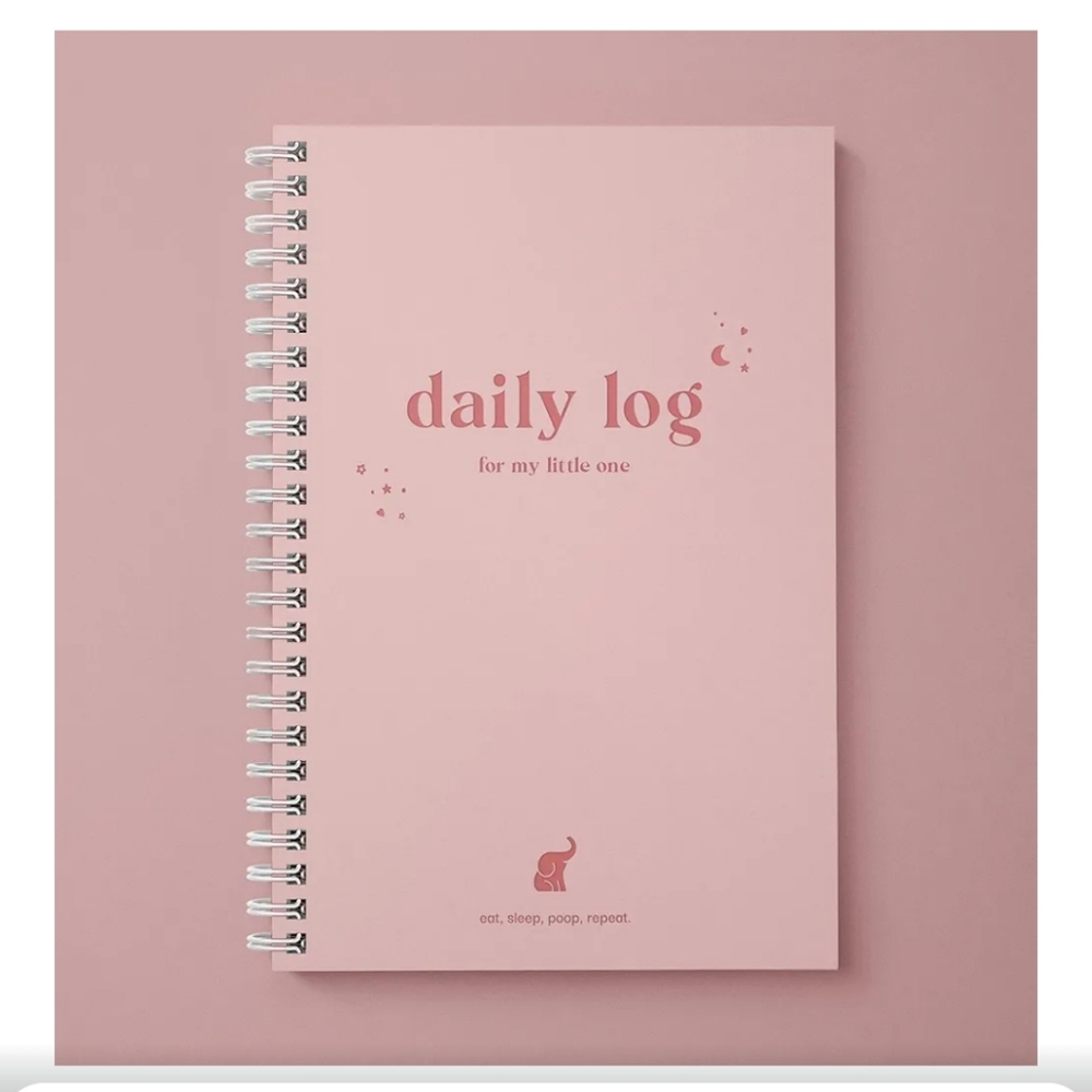Pink Daily Log for Baby
